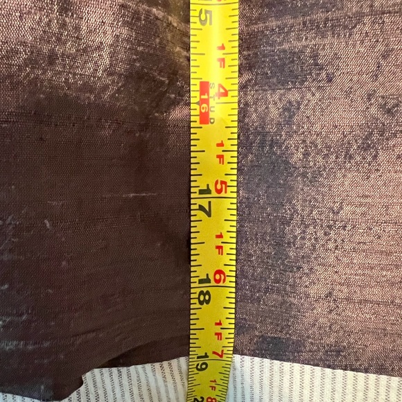 Vintage Raw Silk Anthropologie Lula Kate Dress - Picture 12 of 15